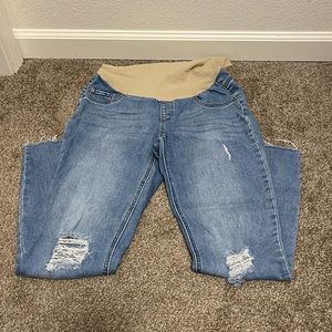 Indigo Blue Medium Maternity jeans